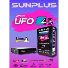 Sunplus Yüksek Performanslı Ufo 4s Uydu Alıcısı Linux 4gb Ram
