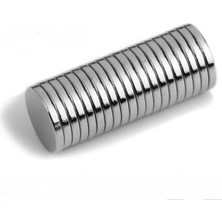 Dünya Magnet 25 Adet - Yuvarlak Neodyum Mıknatıs, 7x1,5 Mm, Güçlü Magnet, N35 Kalite