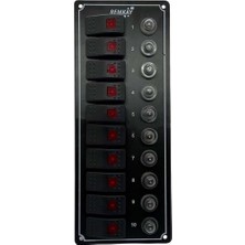 10'lu Switch Panel Tam Otomatik Sigorta Paneli