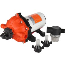 Hidrofor Karavan Tekne Hidroforu 12V 18,9 Lt/dak, 60 Psi, ÇIKIŞ:13MM. 18,9 Litre