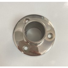 Krom Taban 90 Derece Çap:25 mm