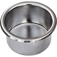 Tekne Bardaklık Krom Gömme Paslanmaz Çelik