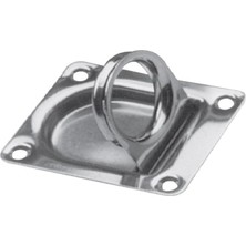 Krom Gömme Kulp 55X65MM