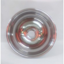 Evye Krom Yuvarlak Montaj Çapı 22 cm Derinlik 15 cm