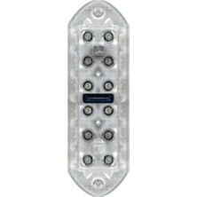 Tekne Su Altı Lambası. 12 Led. Beyaz Işık. A3 Maxi. 12/24V