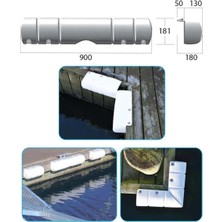 Dan-Fender Iskele Usturmaçası Büyük 18X90 cm