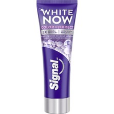 Signal White Now Color Correct Diş Macunu 75 ml 4 Adet