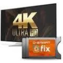 D-Fix Modül Cı+ Digital 4K Uhd+Fhd 12 Ay Mega Paket Akıllı Kumanda Hediye
