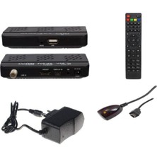 Mini Hd Uydu Alıcısı, Türksat 4A Yüklemeli, HDMI Girişli, Kompakt Tasarım