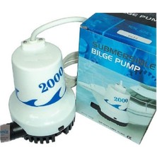 Tekne Sintine Pompası 2000GPH. 24V. Miço. Su ve Süt Pompası