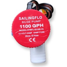 Enzh Online Marin Sintine Pompa Manuel 12 Volt 1100 Gph