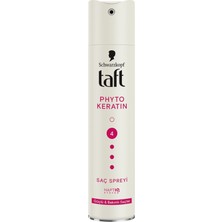 Taft Keratin Ekstra Güçlü Vegan Saç Spreyi 250 ml Güçlendirici Etki ile Tüm Saçlar İçin