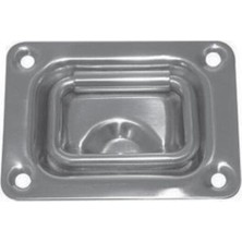 Krom Gömme Kulp 56X76MM