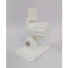 Anten Ayağı Plastik Ayarlı 25 mm Anten Pasosu 95 x 66 mm Montaj Tabanı