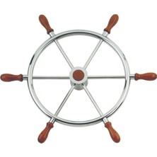 Tekne Direksiyon Simidi, 50CM, Paslanmaz, TIPO11, Tekne Dümen Simidi