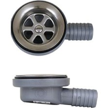 Tekne ve Karavan Lavabo Süzgeci, Paslanmaz Lavabo Süzgeci 90 Derece