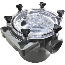 Tekne Deniz Suyu Filtresi. 2". Yan Alt Giriş Çıkış. 225MM.