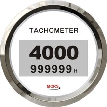 Dijital Devir Göstergesi 4000RPM Beyaz