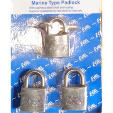 Marin Çelik Kilitleri 3 Kilit W30 x H47 mm