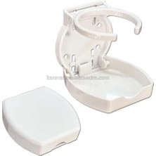 Bardaklık Katlanır Bardak Tutucu Aparat - Beyaz