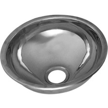 Krom Yuvarlak Evye 33CM