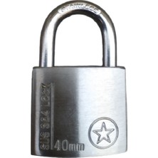Paslanmaz Krom Asma Kilit. 40MM. Tekne Güverte