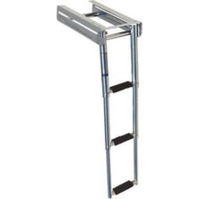 Platform Altı Teleskopik Krom Merdiven 3 Basamaklı
