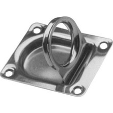 Krom Gömme Kulp 40X40 mm