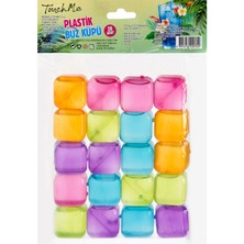 Touch Me Renkli Buz Küpleri 20'li