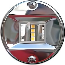 Kıç Feneri Yuvarlak Cr-Ni 12V LED