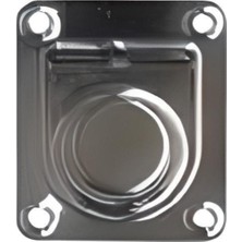 Gömme Kulp Yaylı 58X68MM Cr-Ni