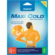 Stopever Maxi Cold Soğuk Terapi Plasteri 2'li 4 Adet