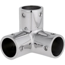 Paslanmaz Köşe Bağlantı. 25MM. Tekne Tentesi Bağlantısı