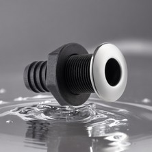 Krom Flanşlı Sintine Çıkışı Düz 3/4''-Düz 25MM