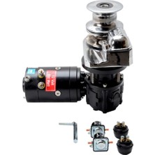 Tekne Irgatı. Dik Irgat. 900WATT. 12V. 6mm Zincir. (12KG Çapa)