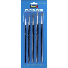 Revell Fırça Seti Su Bazlı B - 39624 + Revell Küçük Kesme Matı + 4 Revell Set