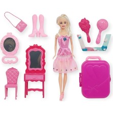 Novytech Anlily Seti ve Seyahat Bavullu Bebek Seti - 02454 (Lisinya)