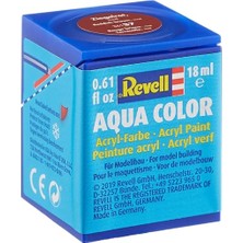 Revell - Su Bazlı Maket Boyası Kızıl Kahve Mat 18 ml (36137) + 8 Revell Set