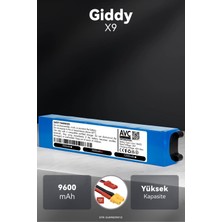 Giddy X9 / 36V 9600MAH Elektrikli Scooter Bataryası – Sertifikalı Güvenlik, Doğru Kapasite