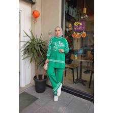 Frejya Love Yazılı Triko Takım