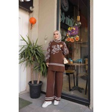 Frejya Love Yazılı Triko Takım