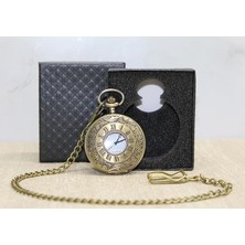 Novytech Özel Kutulu Antik Köstekli Saat ALK4668 - Lisinya