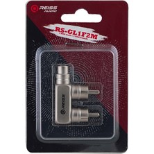 Reiss Audio RS-GL1F2M 2 Erkek 1 Dişi Rca Çoklayıcı