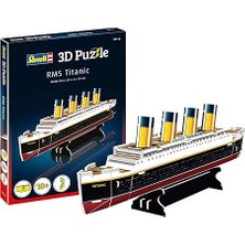 3D Puzzle Rms Titanic + Revell - Su Bazlı Maket Boyası Zeytin Yeşil Ipek 18 ml (36361) + 4 Revell Set