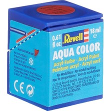 Revell - Su Bazlı Maket Boyası Karmen Kırmızısı Mat 18 ml (36136) + 8 Revell Set