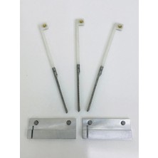 Novytech 3+2 Set Çelik Topomatik Ürün Kesme Makinası Yedek Kaşık Yedek Yedek Parça Yedek Uc ( Lisinya