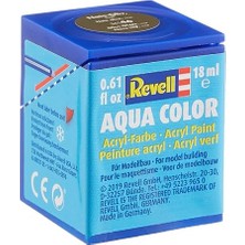 Revell - Su Bazlı Maket Boyası Nato Zeytin Mat 18 ml (36146) + 4 Revell Set