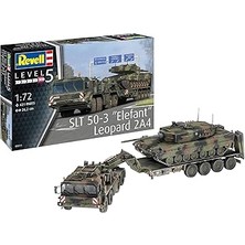 Revell-Model Kit-Slt Elefant+Leopard + 7 Revell Set