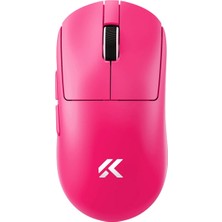 Mchose A7 V2 Ultra Rose Red 8k Hz PAW3950 Tı Sensör Kablosuz Gaming Mouse (MC-A7V2-7)