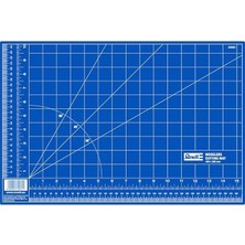 Revell Büyük Kesme Matı, Renkli + Revell Painta Luxus 2 Numaralı Fırça 39656 + 2 Revell Set